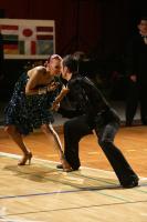 Manuel Frighetto & Karin Rooba at Slovenian Open 2010
