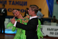 Ilya Mazurov & Svetlana Tikhonova at Burgas Open 2008
