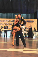 Anton Belyayev & Antoaneta Popova at Burgas Open 2008