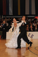 Luca Bussoletti & Tjasa Vulic at Austrian Open Championshuips 2008