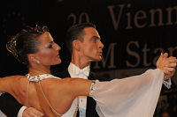 Benedetto Ferruggia & Claudia Köhler at Austrian Open Championshuips 2008