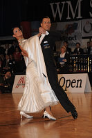 Simone Segatori & Annette Sudol at Austrian Open Championshuips 2008