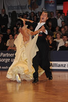 Marat Gimaev & Alina Basyuk at Austrian Open Championshuips 2008