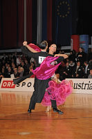 Yvo Eussen & Elisabeth Novotny at Austrian Open Championshuips 2008