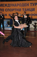 Yuriy Petrov & Yana Kozhukhar at Burgas Open 2008