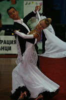 German Tepavicharov & Stela Kukonova at Burgas Open 2008