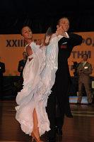 Andrei Zaitsev & Anna Kuzminskaya at Burgas Open 2008