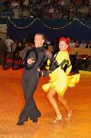 Cyril Cerveau & Emilie Caille at Dance Olympiad 2006