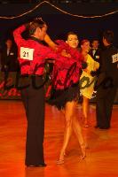 Bruno Tomas & Joanna Santos at Dance Olympiad 2006