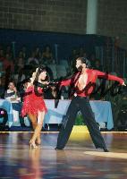 Stefan Erdmann & Sarah Latton at Dance Olympiad 2006