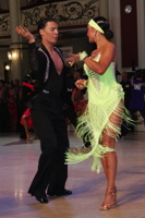 Daniel Juvet & Zuzana Sykorova at Blackpool Dance Festival 2012