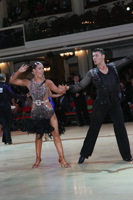 Benjamin Jones & Amy Dowden at Blackpool Dance Festival 2012