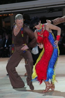Cedric Meyer & Angelique Meyer at Blackpool Dance Festival 2012