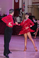 Riccardo Pacini & Sonia Spadoni at Blackpool Dance Festival 2015