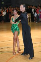 Stefan Green & Adriana Sigona at International Championships 2008