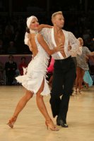 Ilia Borovski & Veronika Klyushina at International Championships 2008