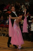Domen Krapez & Monica Nigro at International Championships 2008
