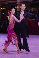 Oleg Gyliuk & Irina Gyliuk at Blackpool Dance Festival 2015