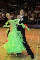 Stanislav Wakeham & Laura Nolan at International Championships 2009
