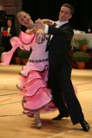 Alberto Belometti & Barbara Pini at International Championships 2008