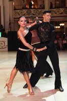Sandu Cemis & Mihaela Scolnil at Blackpool Dance Festival 2012