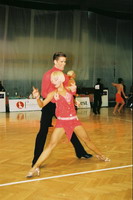 Jurij Batagelj & Jagoda Batagelj at Slovenian Open 2001