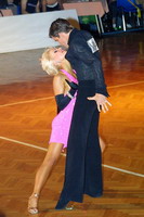 Jurij Batagelj & Jagoda Batagelj at Slovenian Open 2002