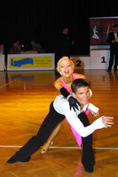 Jurij Batagelj & Jagoda Batagelj at Slovenian Open 2002