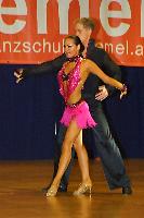 Csaba Bozoki & Agnes Dudas at Austrian Open Championships 2004