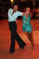 Andrew Cuerden & Hanna Haarala at Blackpool Dance Festival 2005