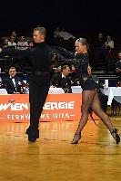 Dmitriy Pugachev & Ulyana Fomenko at Austrian Open Championships 2004