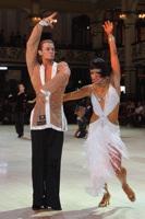 Julian Tocker & Annalisa Zoanetti at Blackpool Dance Festival 2012