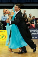 Domenico Cannizzaro & Irina Novozhilova at Austrian Open Championships 2005