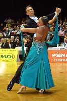 Arunas Bizokas & Edita Daniute at Austrian Open Championships 2004