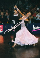Arunas Bizokas & Edita Daniute at 15th German Open 2001