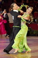 Arunas Bizokas & Edita Daniute at The International Championships