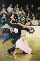 Arunas Bizokas & Edita Daniute at Austrian Open Championships 2001