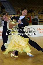 Arunas Bizokas & Edita Daniute at IDSF European Standard Championships 2004