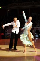 Maurizio Vescovo & Andra Vaidilaite at International Championships 2012