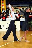Hristo Grachki & Diana Luchkova at Austrian Open Championships 2004