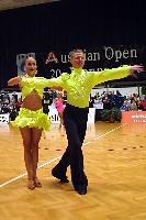 Denis Tagintsev & Svetlana Borisova at Austrian Open Championships 2004