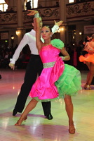 Vadim Ivanov & Ekaterina Tsybrova at Blackpool Dance Festival 2011
