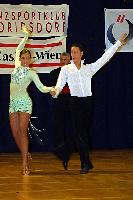 Mark Popkov & Svetlana Guggenbühl at Austrian Open Championships 2004