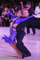 Sven Ninnemann & Nina Chinju Uszkureit at Blackpool Dance Festival 2015