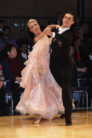 Eldar Dzhafarov & Anna Sazina at UK Open 2012