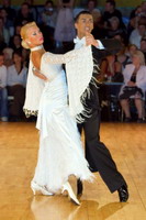 Eldar Dzhafarov & Anna Sazina at Dutch Open 2006