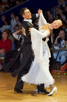 Eldar Dzhafarov & Anna Sazina at Dutch Open 2006