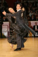 Eldar Dzhafarov & Anna Sazina at International Championships 2008