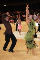 Justinas Duknauskas & Anna Melnikova at International Championships 2011