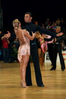 Wladislaw Lalafarjan & Maya Tochelovich at Austrian Open Championships 2005